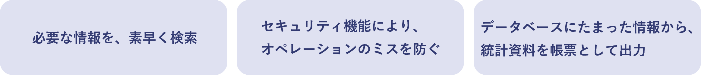 一元管理による利点